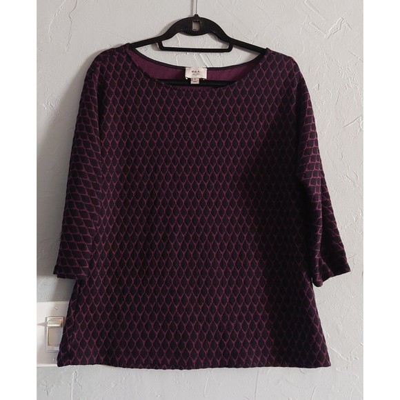 eci New York  Tops Women Size S Polyester, Rayón, Spandex, 3/4 Sleeve,18 Inch Of - Picture 6 of 6